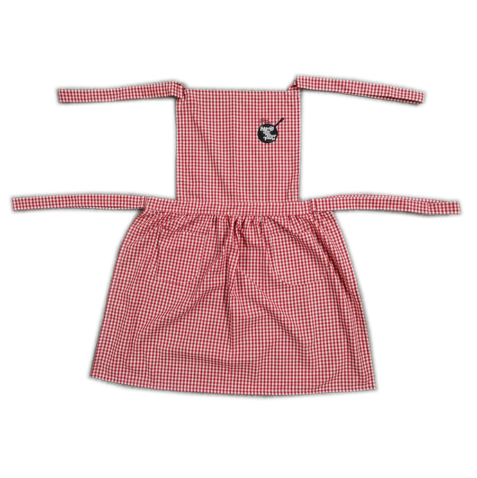 STAND BY YOUR PAN GINGHAM APRON